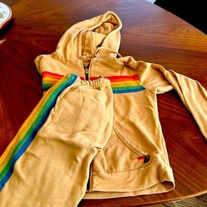 Authentic Aviator Nation matching set. Hoodie is a women’s M and pants are a L.